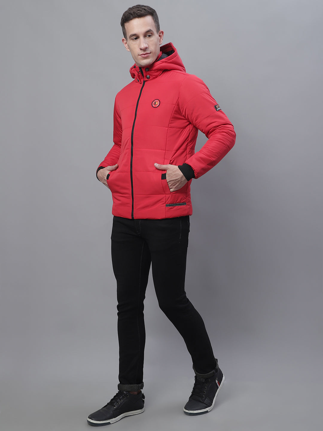 Men Jacket HM-321 - Red