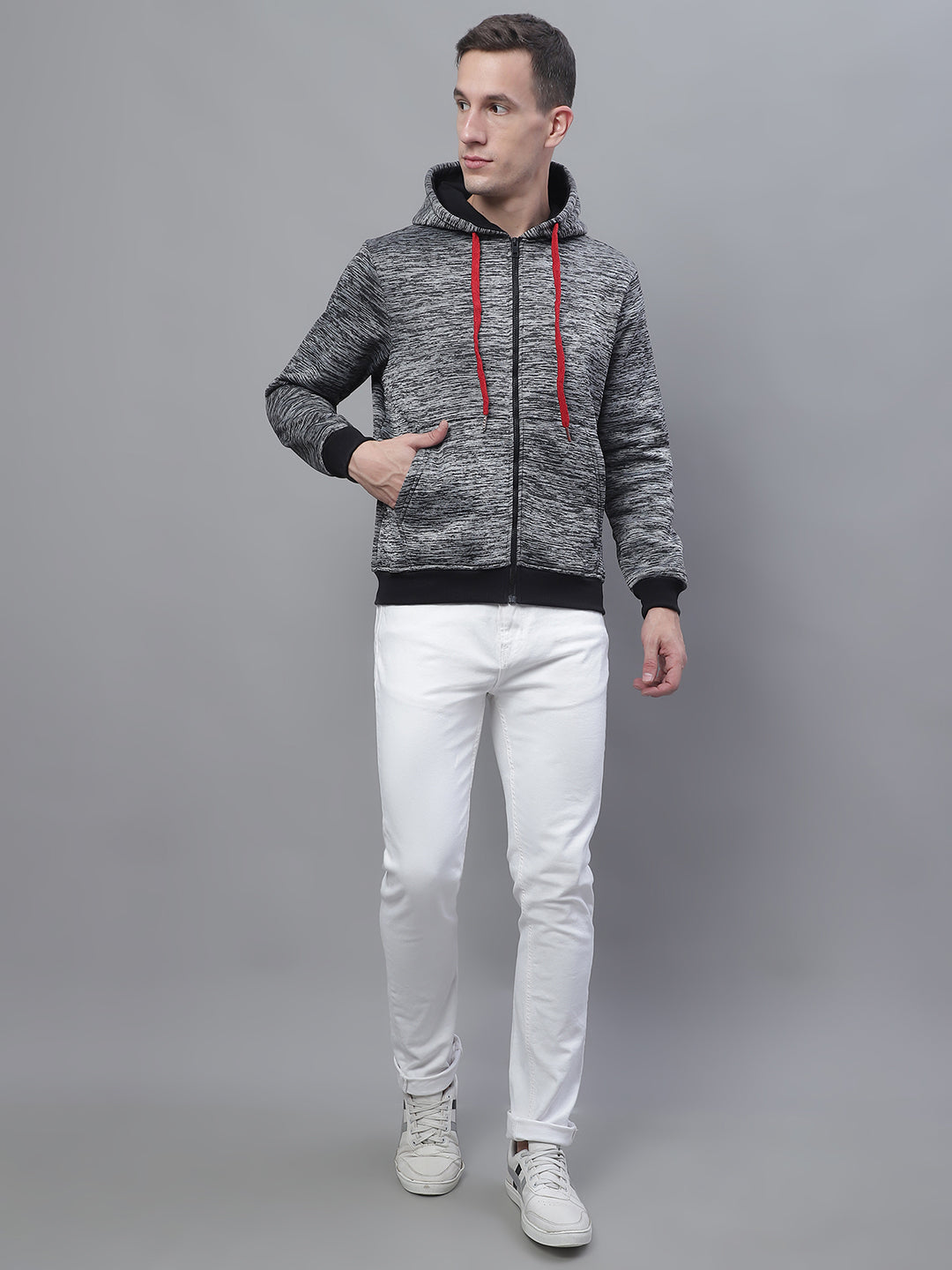 Men Sweatshirt HM-323 - Black