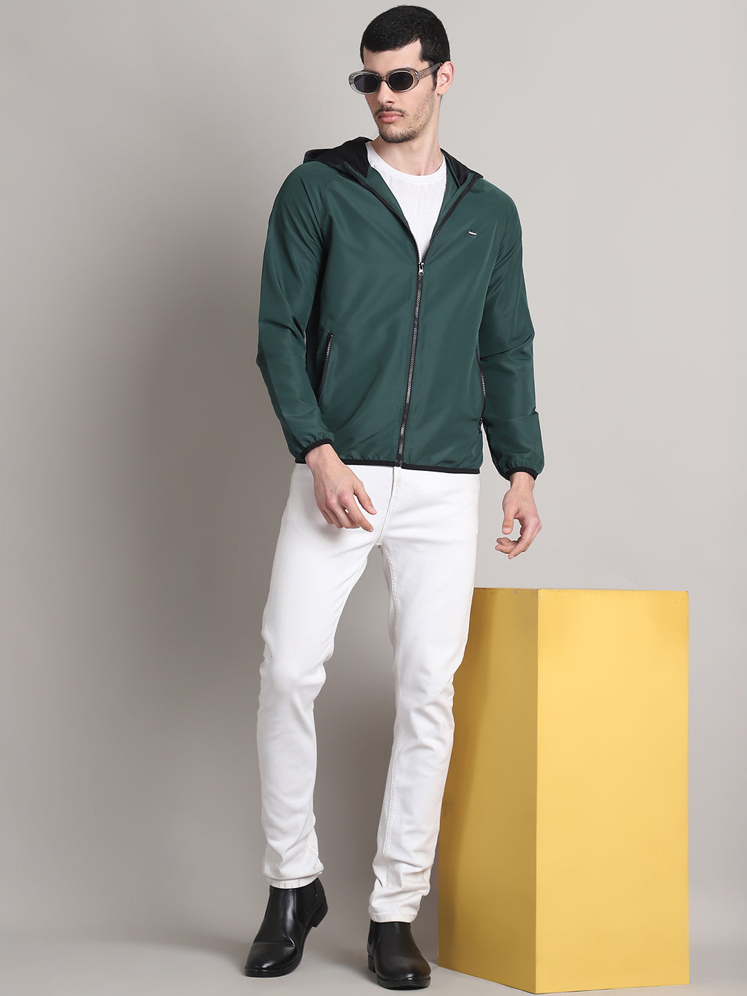 Men Jacket SGJK-713 - Bottle Green