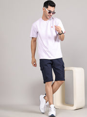 Men Training or Gym Cargo Shorts HM-2204 - Navy