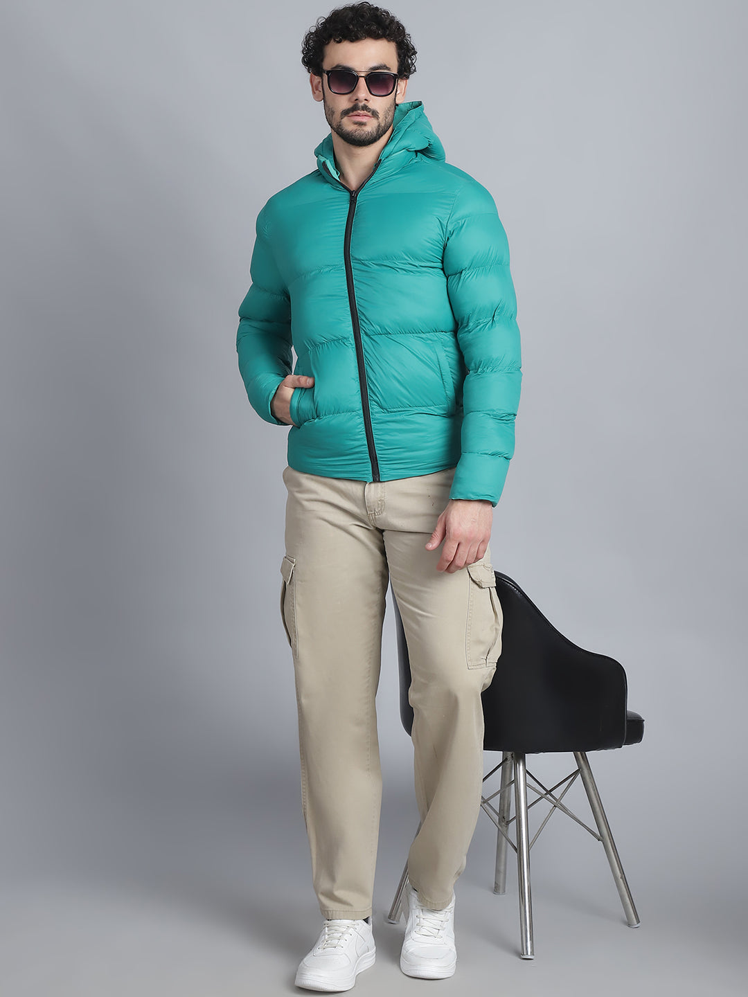 Men Jacket HM-397 - Sea Green