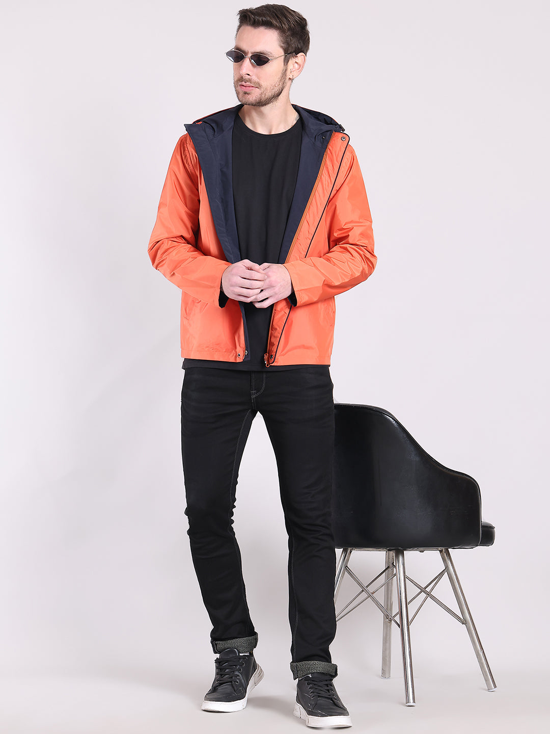 Men Rainwear HM-204 - Rust / Navy