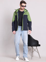 Men Rainwear HM-203 - Green / Navy