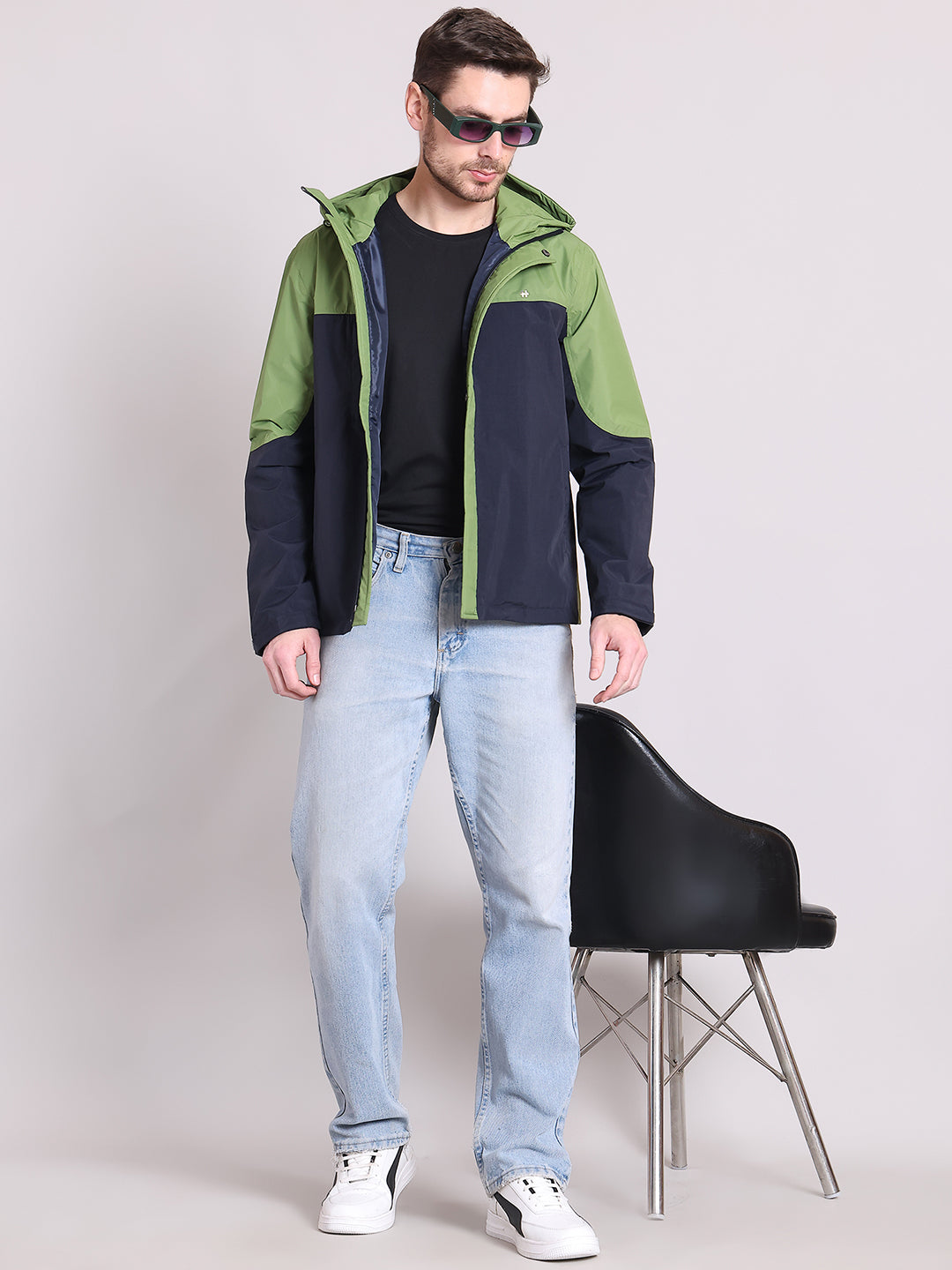 Men Rainwear HM-203 - Green / Navy