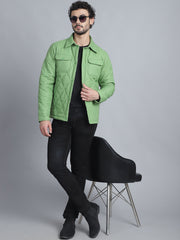 Men Jacket HM-392 - Pea Green