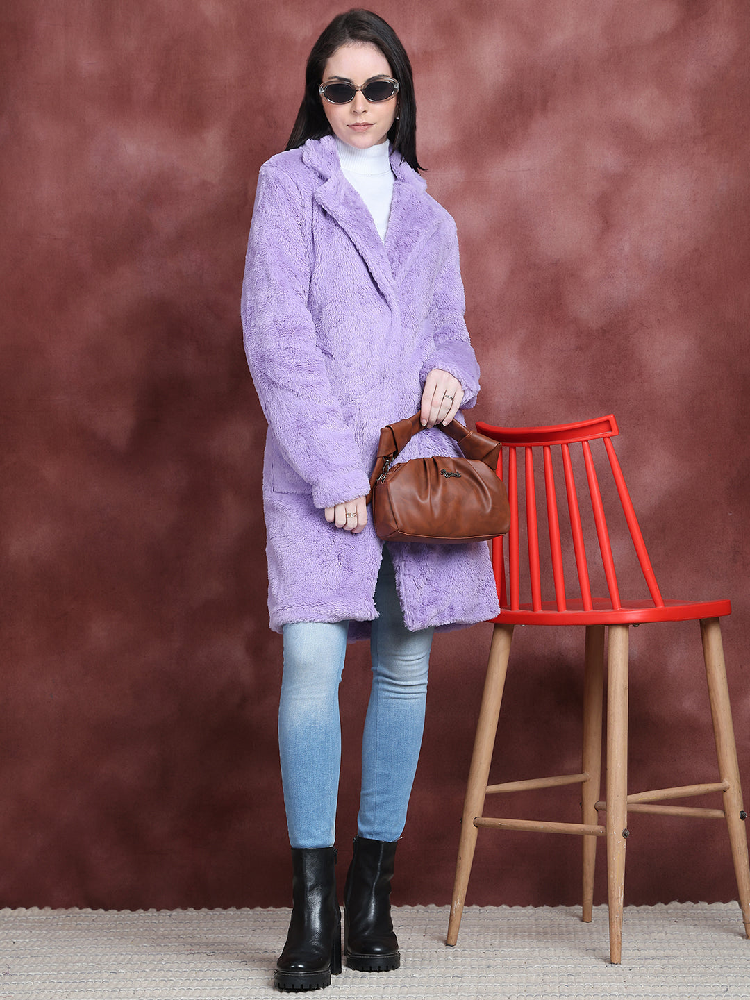 Women Jacket HER-477 - Purple