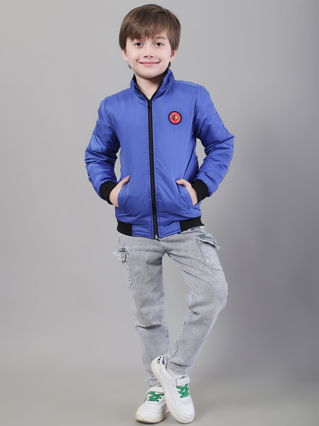 Boys Jacket HM-1006 - Blue