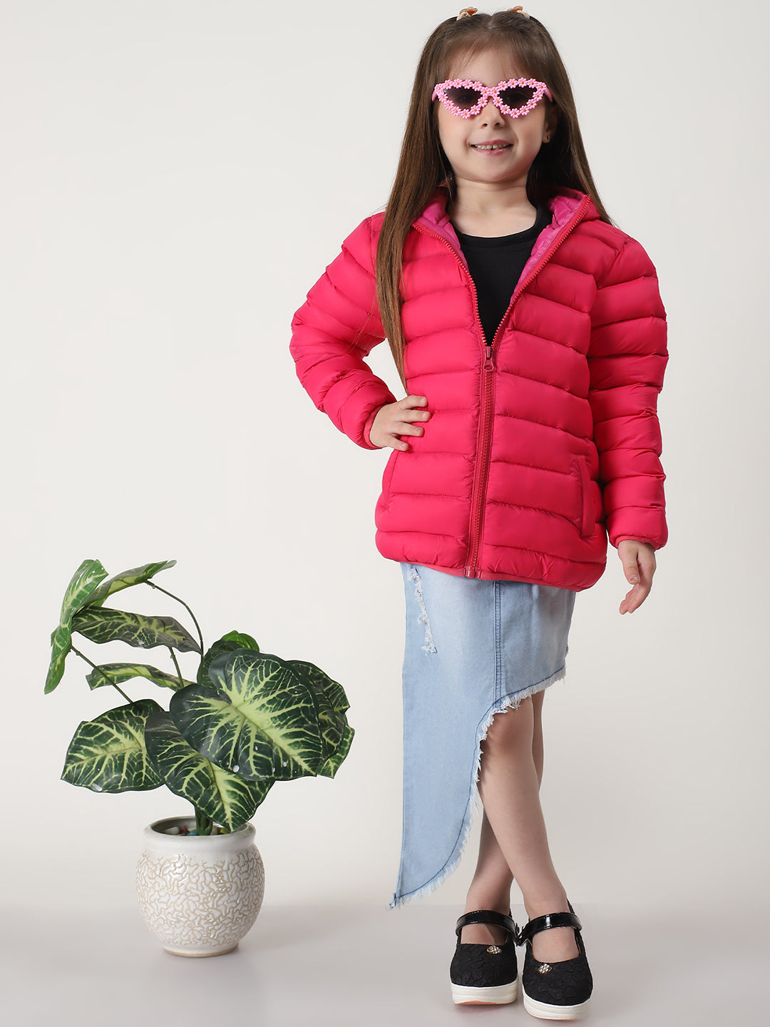 Girls Jacket HM-1083 - Magenta