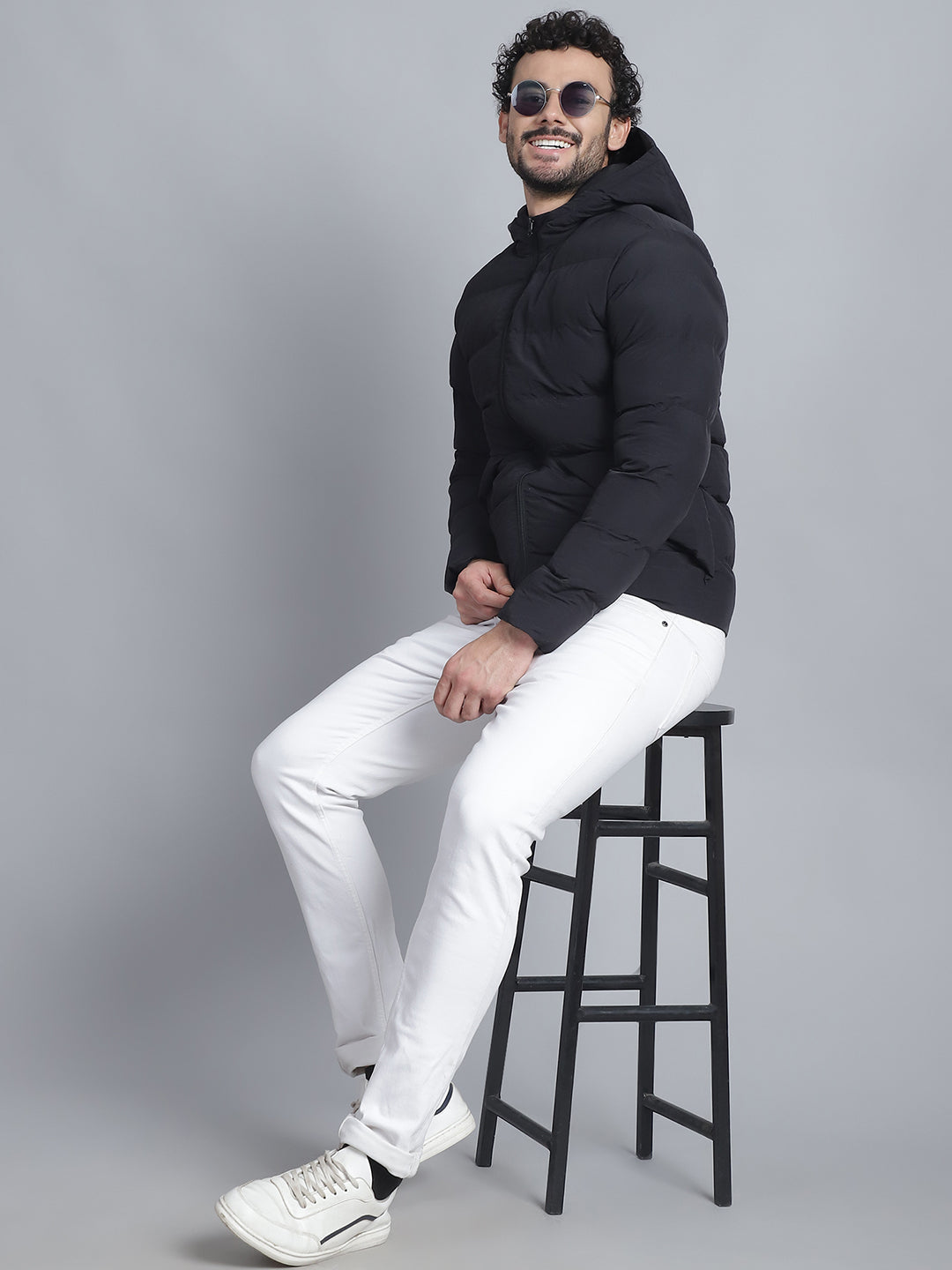 Men Jacket HM-457 - Black