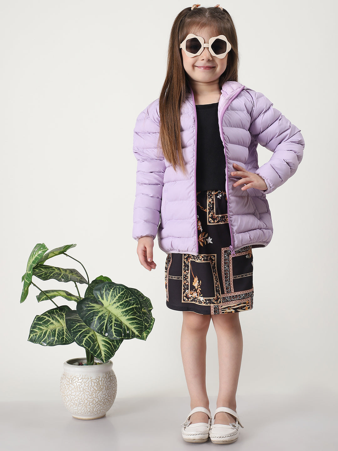 Girls Jacket HM-1081 - Lavender