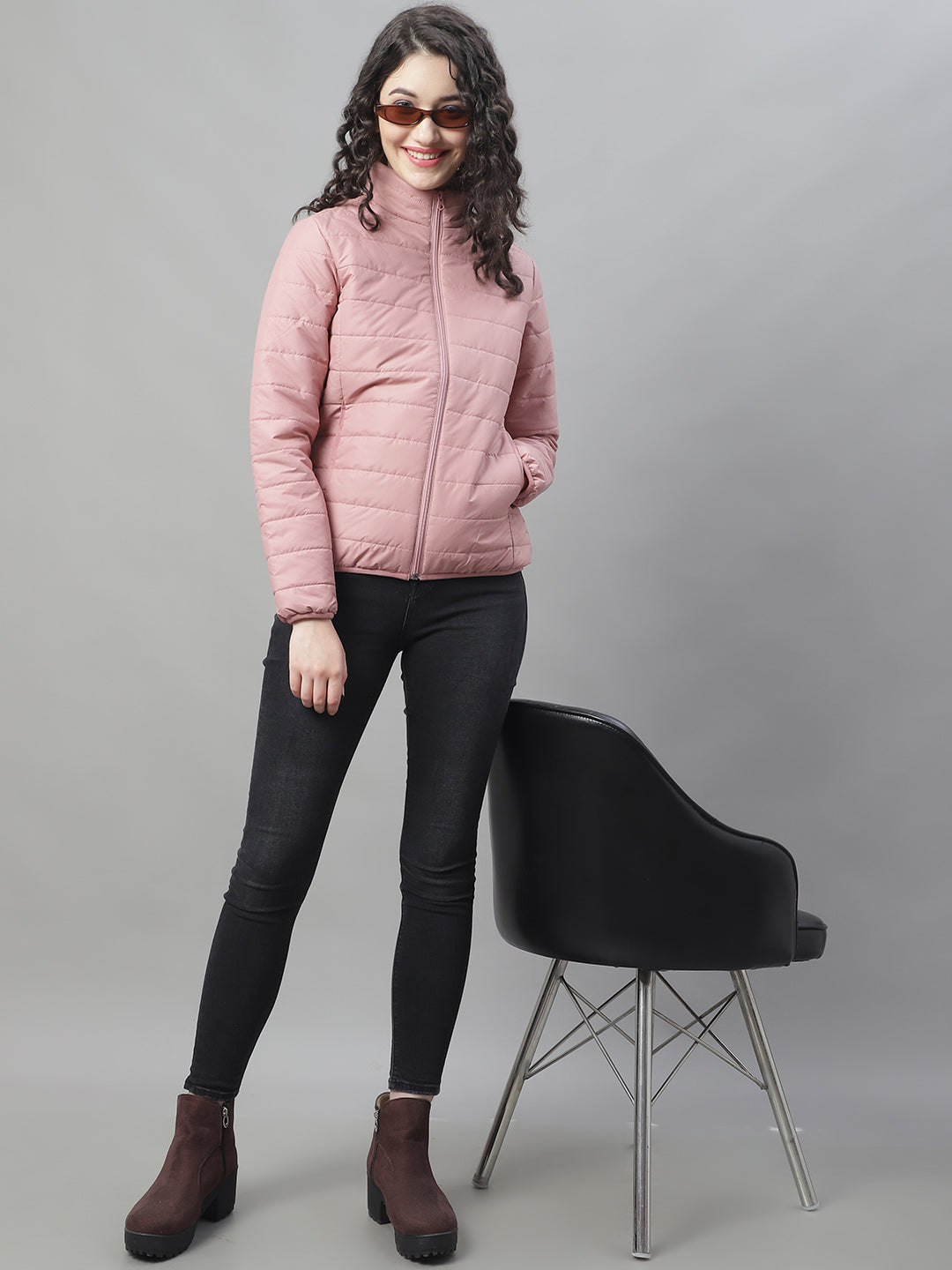 Women Jacket HM-372 - Pink