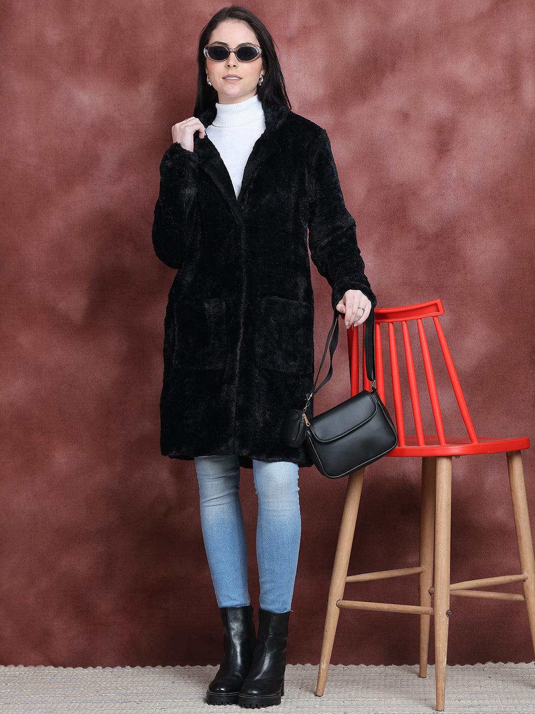 Women Jacket HER-477 - Black