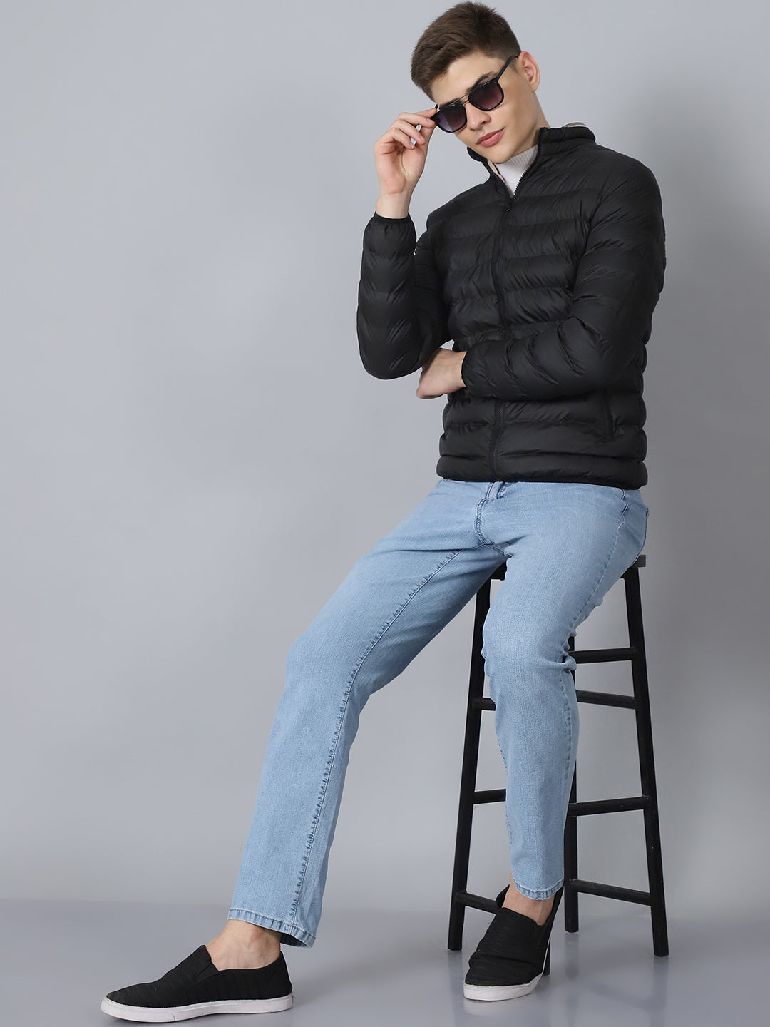 Men Jacket HM-454 - Black