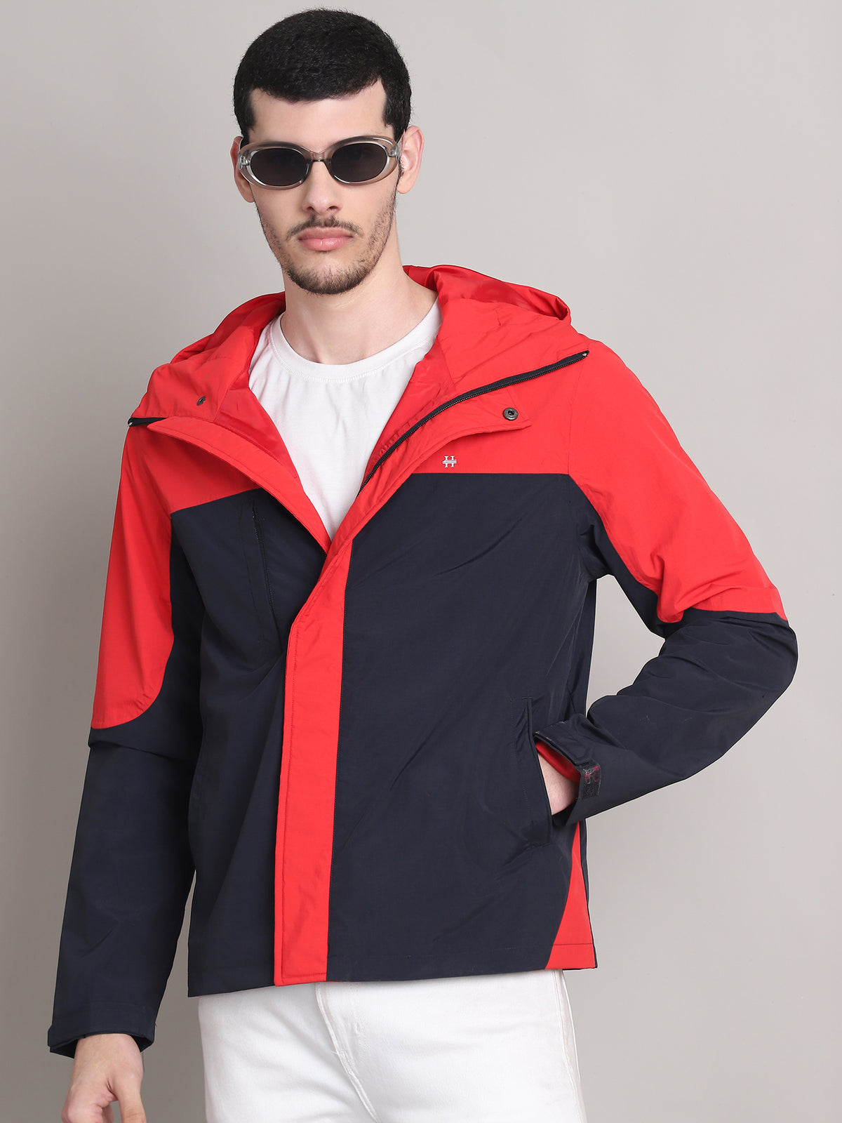 Men Rainwear HM-203 - Red / Navy
