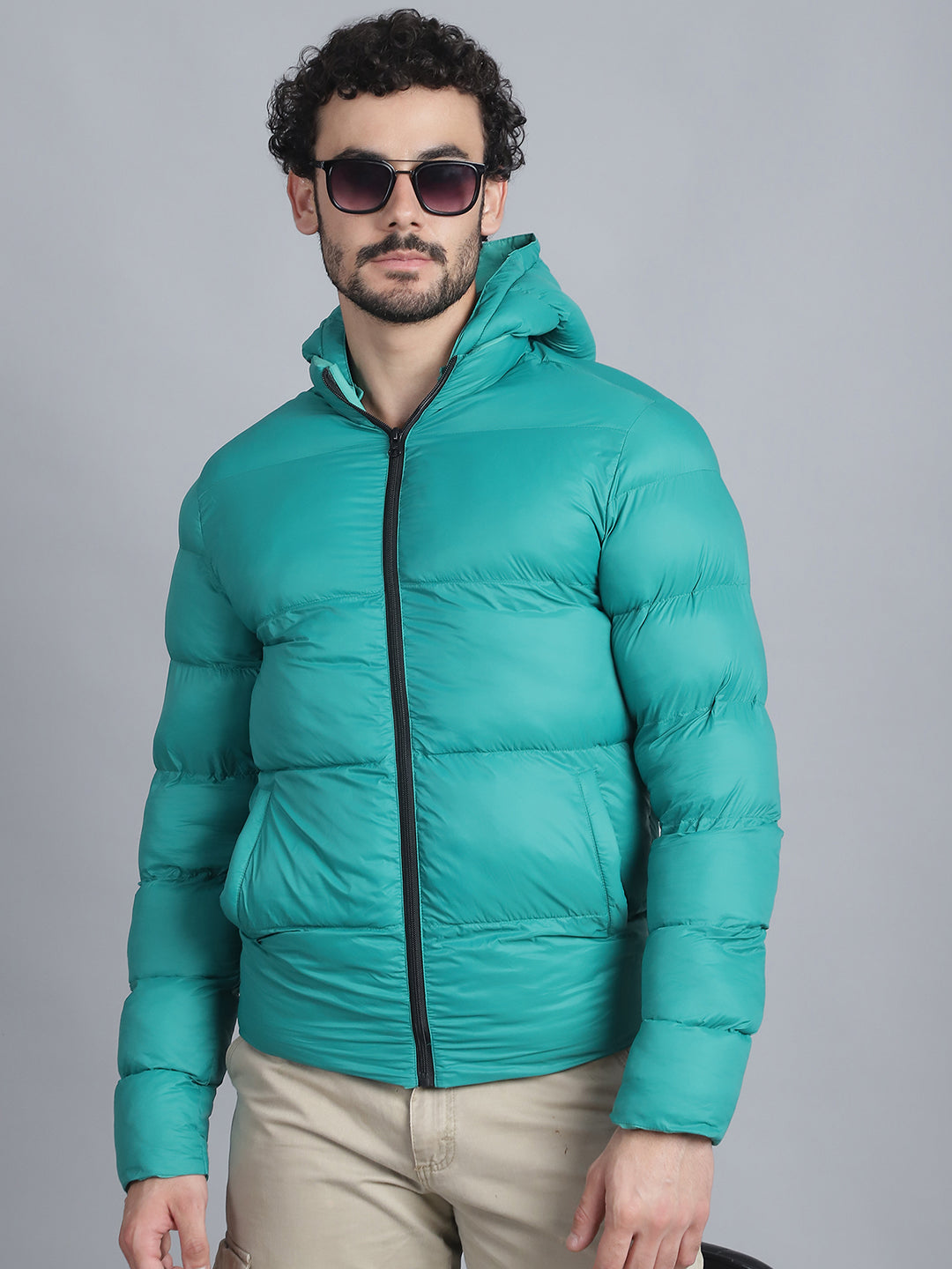Men Jacket HM-397 - Sea Green
