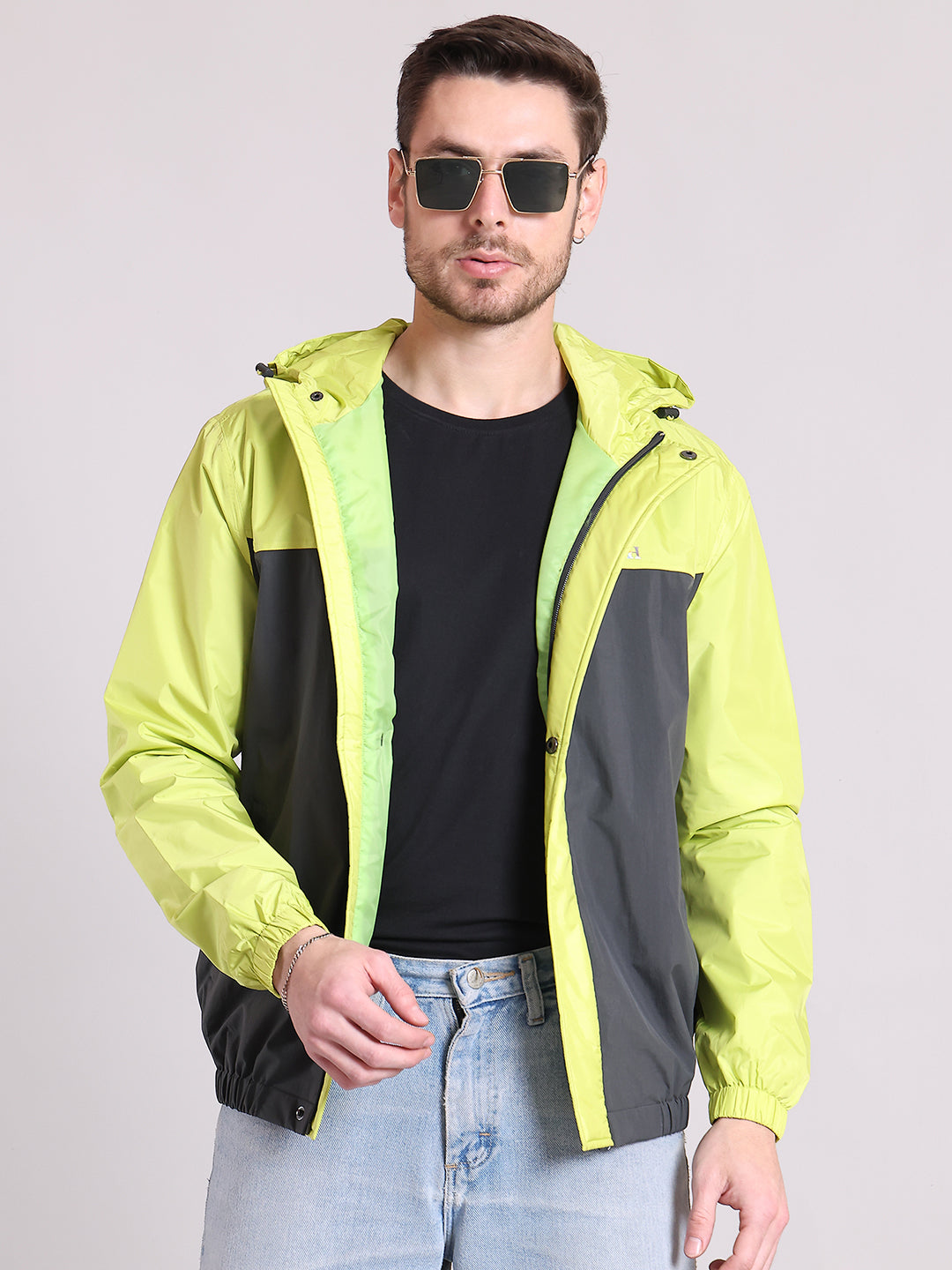 Men Rainwear HM-200 - Lemon / Dark Grey