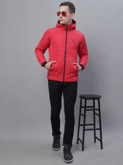 Men Jacket HM-321 - Red