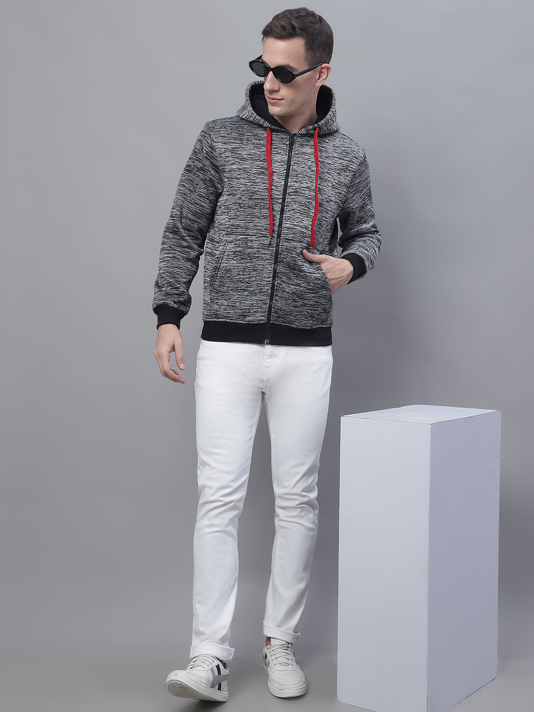 Men Sweatshirt HM-323 - Black