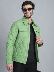 Men Jacket HM-392 - Pea Green