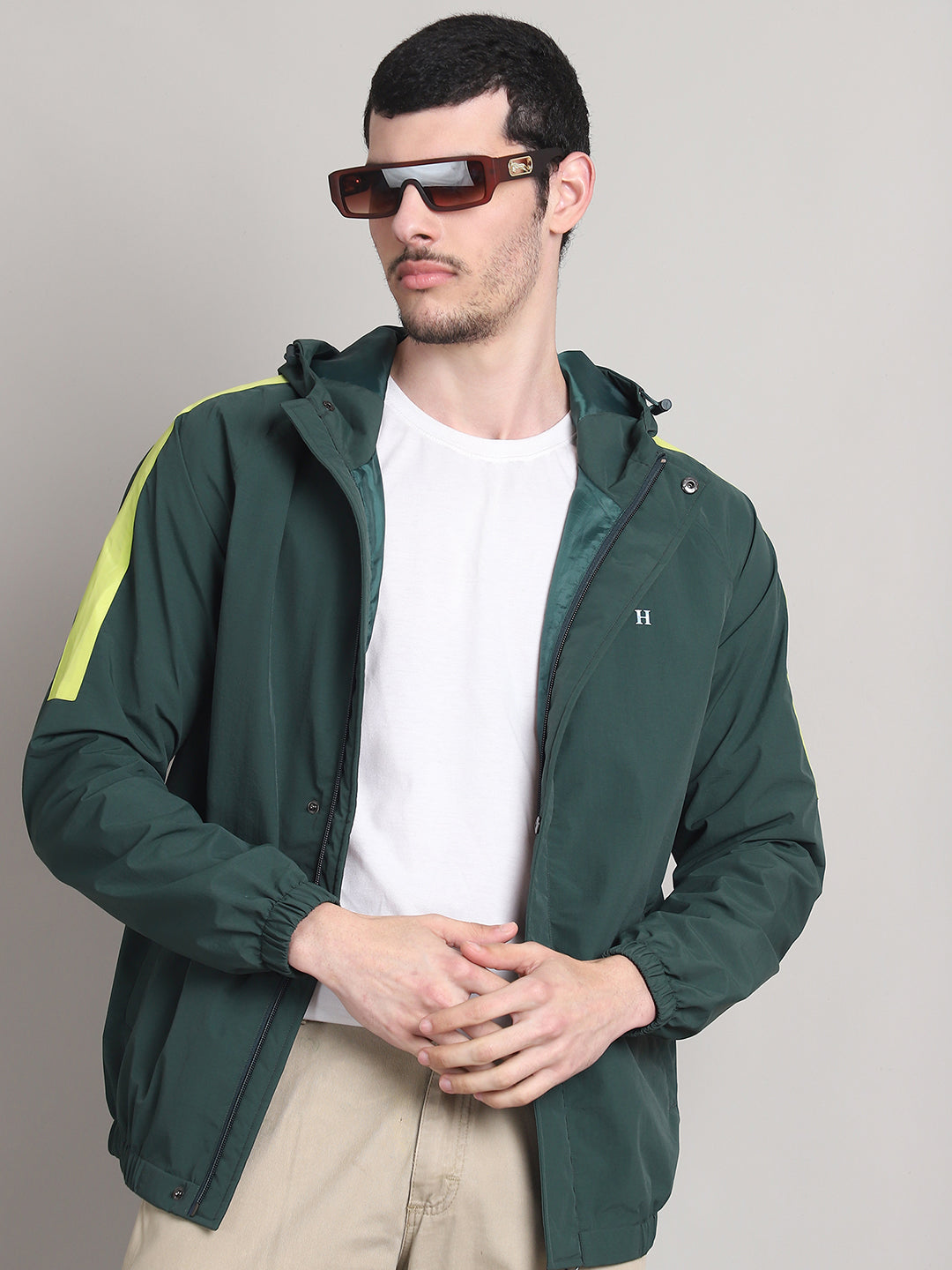 Men Rainwear HM-209 - Bottle Green