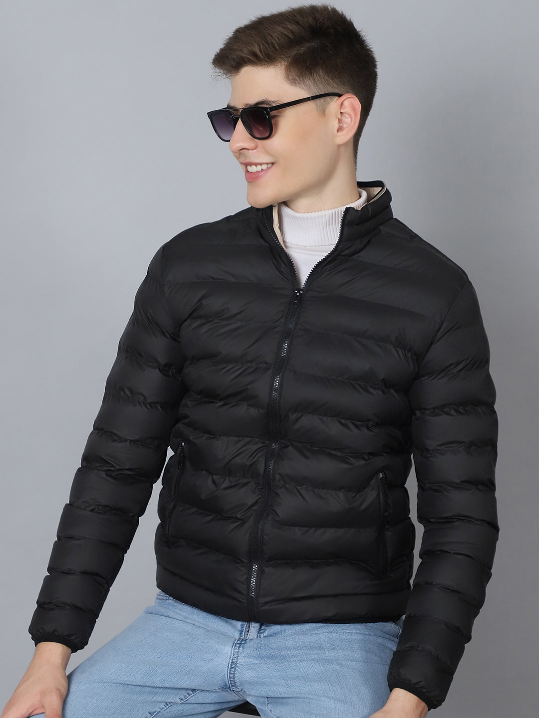 Men Jacket HM-454 - Black