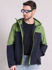 Men Rainwear HM-203 - Green / Navy