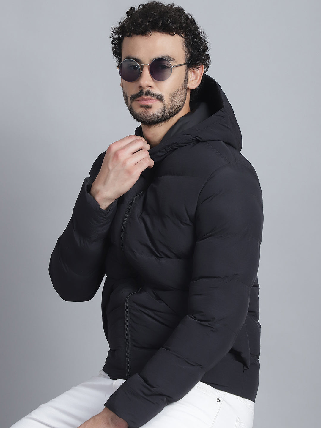Men Jacket HM-457 - Black