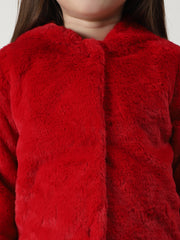 Girls Jacket HM-1108B - Red