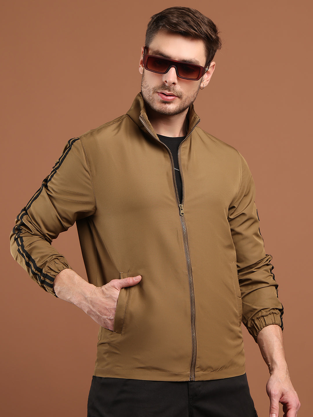 Men Windcheater HM-712 - Brown