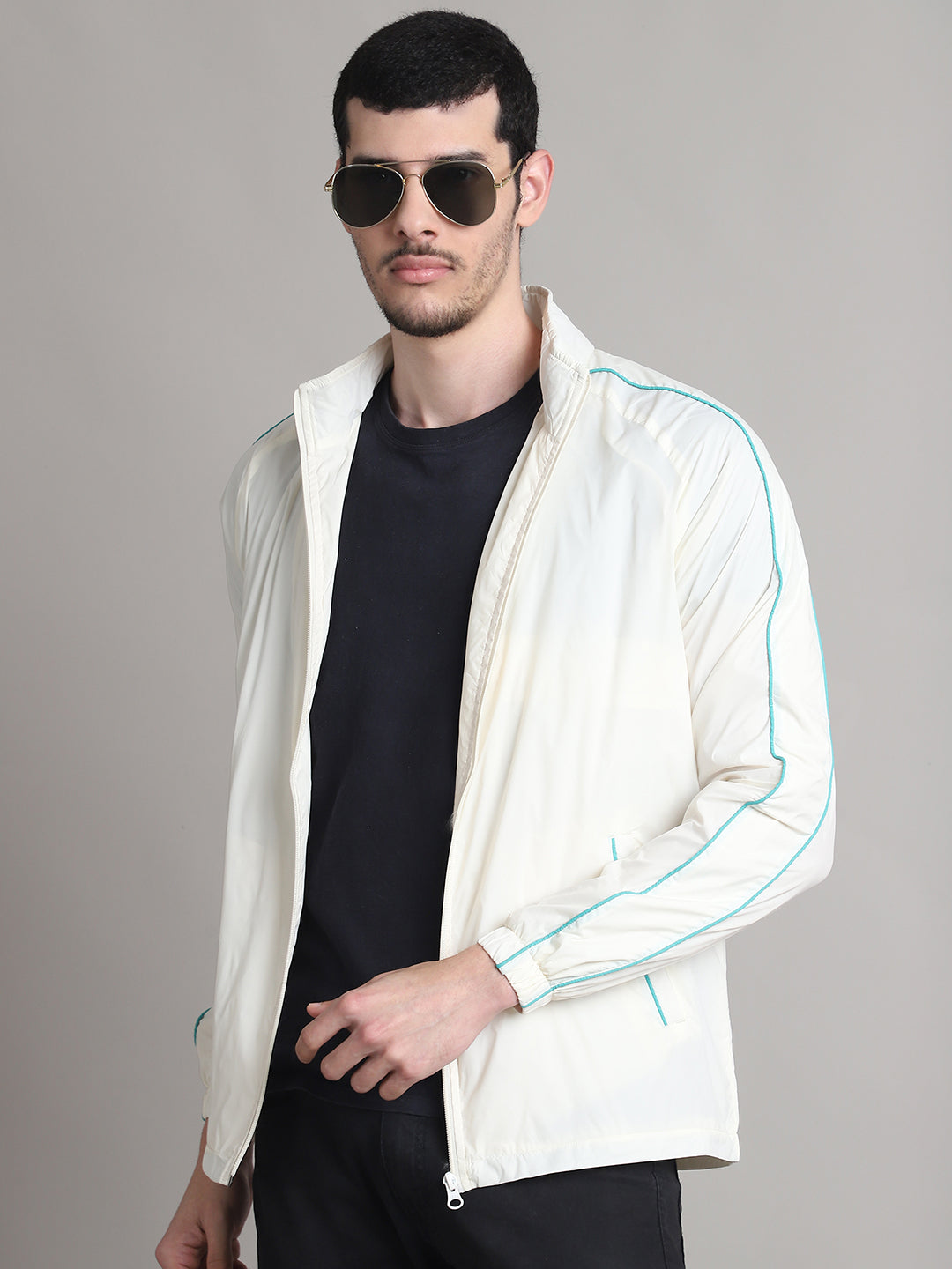 Men Windcheater HM-702 - Off White