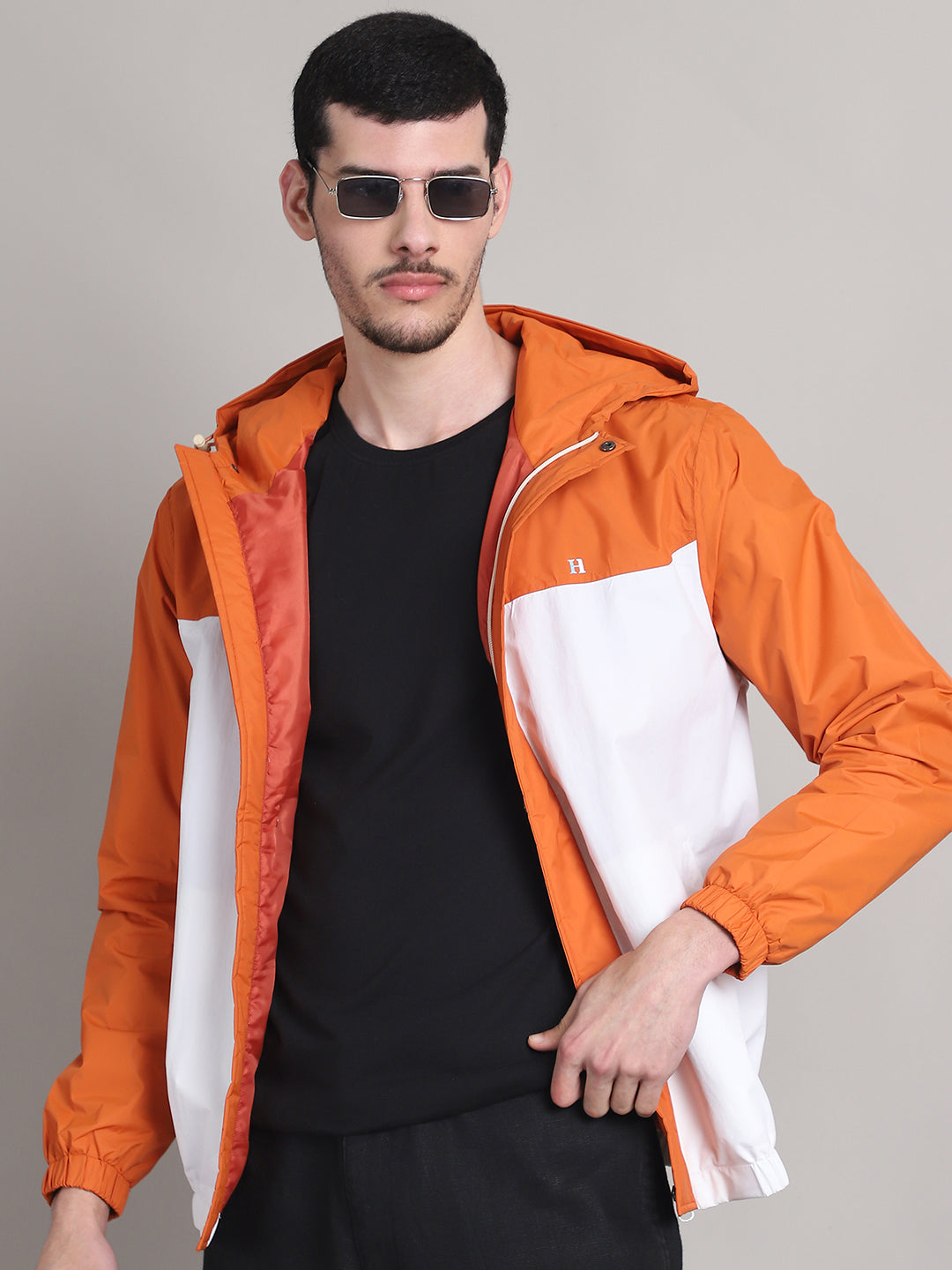 Men Rainwear HM-200 - Rust / White