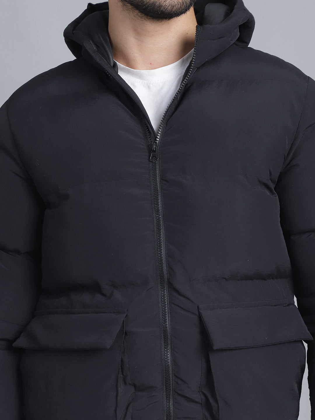 Men Jacket HM-456A - Black