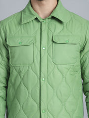 Men Jacket HM-392 - Pea Green