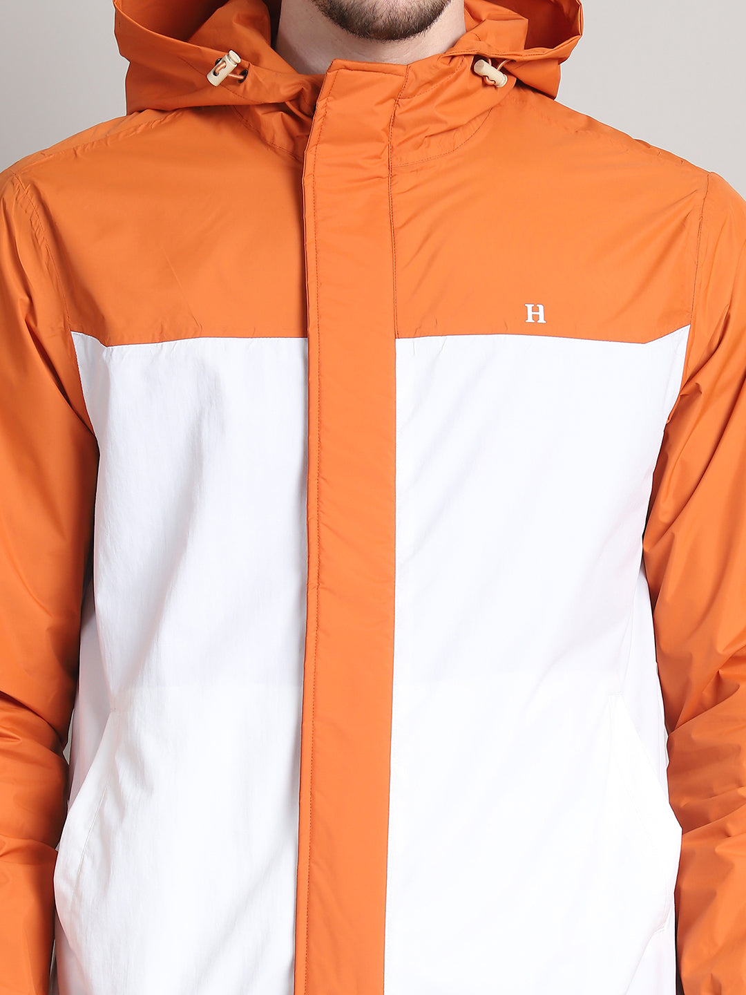 Men Rainwear HM-200 - Rust / White