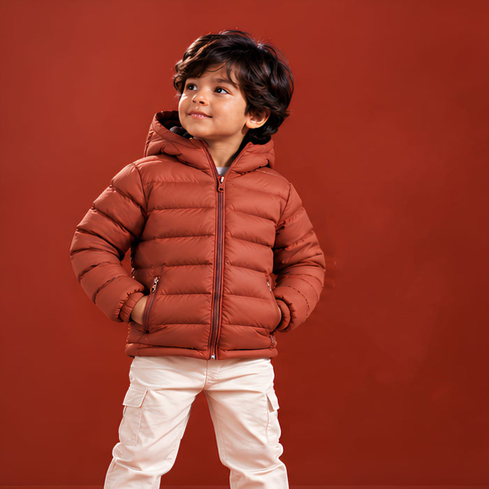 Boys Jacket SGKJK-1125 - Dark Orange