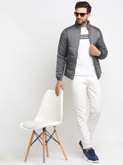 Men Jacket HM-305A - Grey