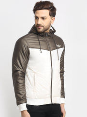 Men Jacket HM-324 - Dark Grey / Cream