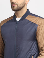 Men Jacket HM-325A - Tan / Navy