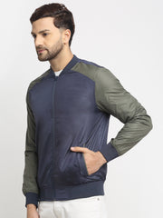 Men Jacket HM-325D - Navy / Olive