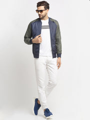Men Jacket HM-325D - Navy / Olive