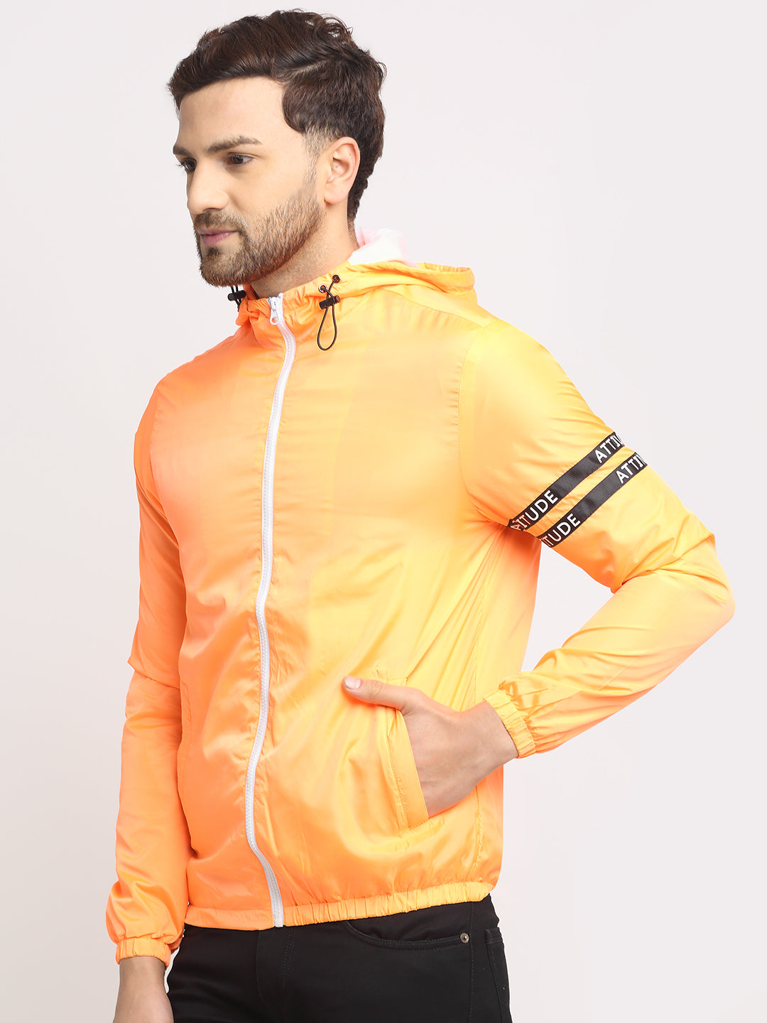 Men Jacket HM-326A - Orange