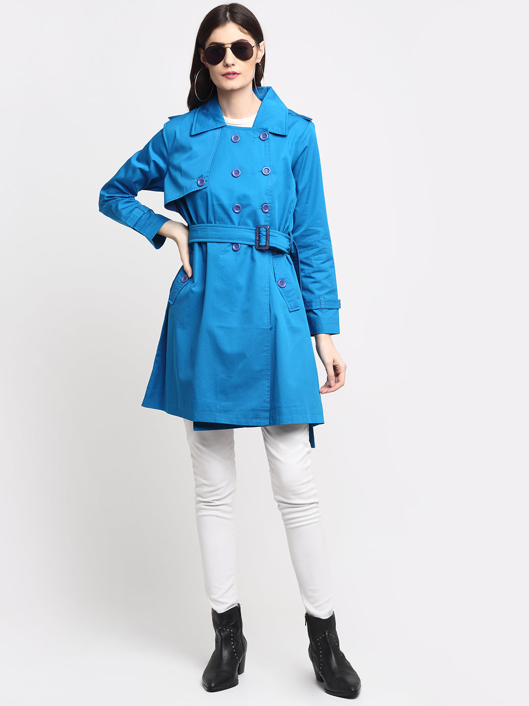 Women Jacket HM-328 - Sky / Blue