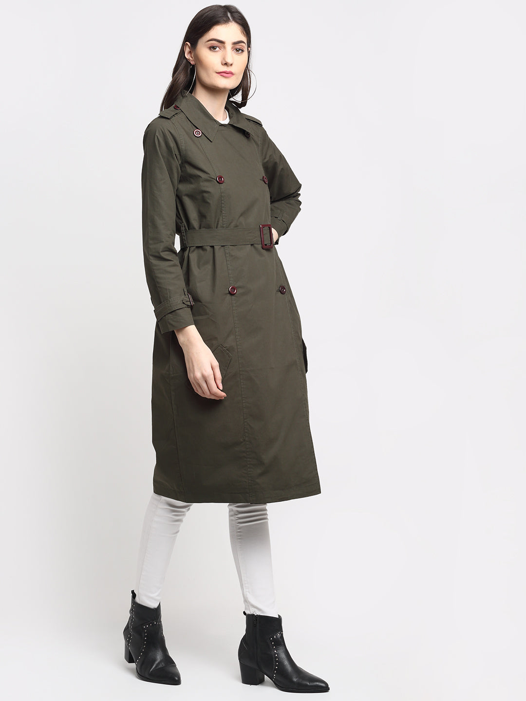 Women Jacket HM-329A - Olive