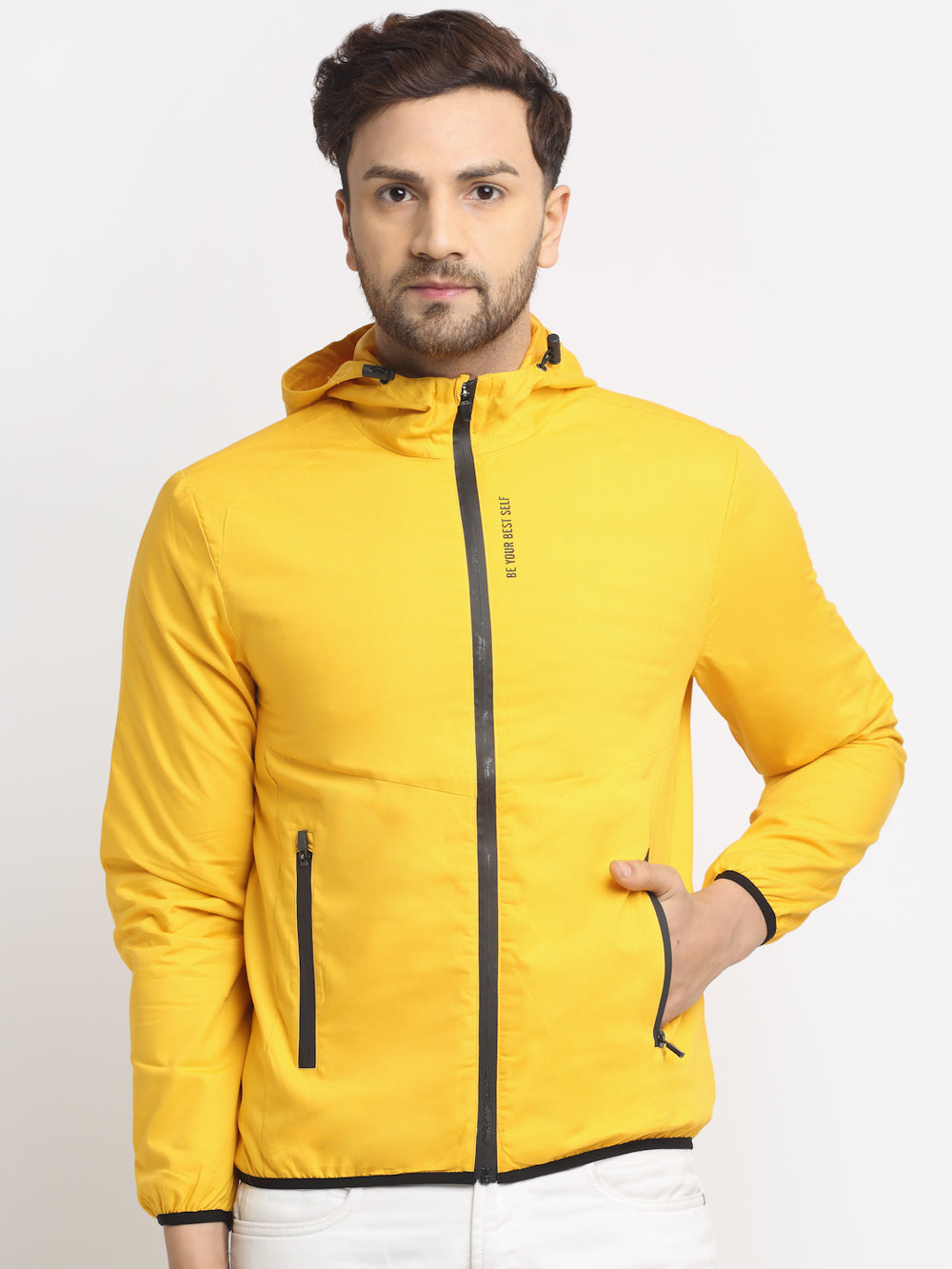 Men Jacket HM-330A - Yellow