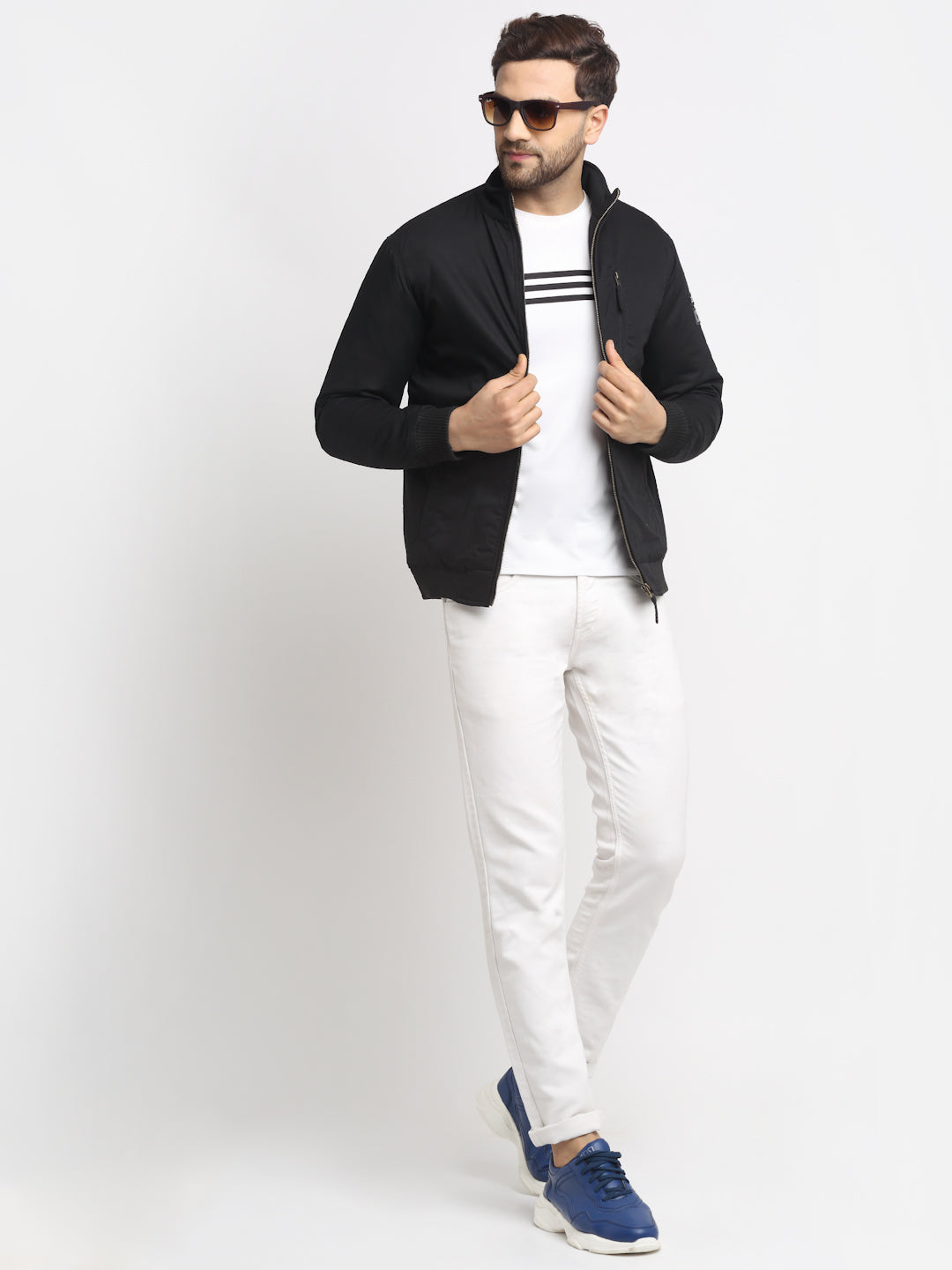 Men Jacket HM-332 - Black