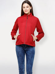 Solid Puffer Jacket | Women