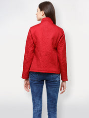 Solid Puffer Jacket | Women