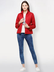 Solid Puffer Jacket | Women