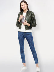 Women Jacket HM-348 - Camo / Olive