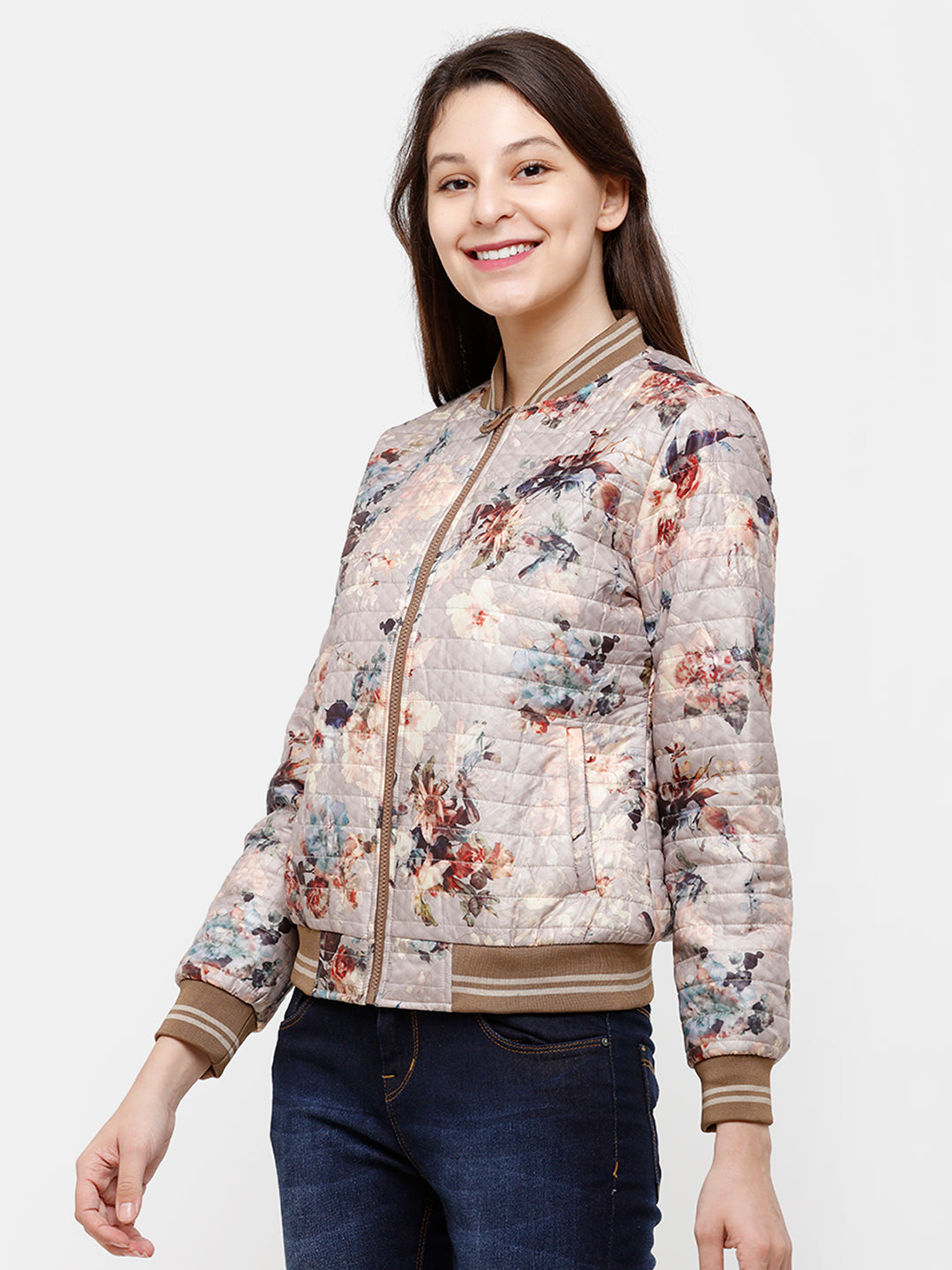Women Jacket HM-352A - Tan